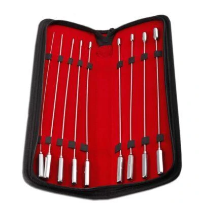 8 Pcs Rosebud Urethral Sounding Set