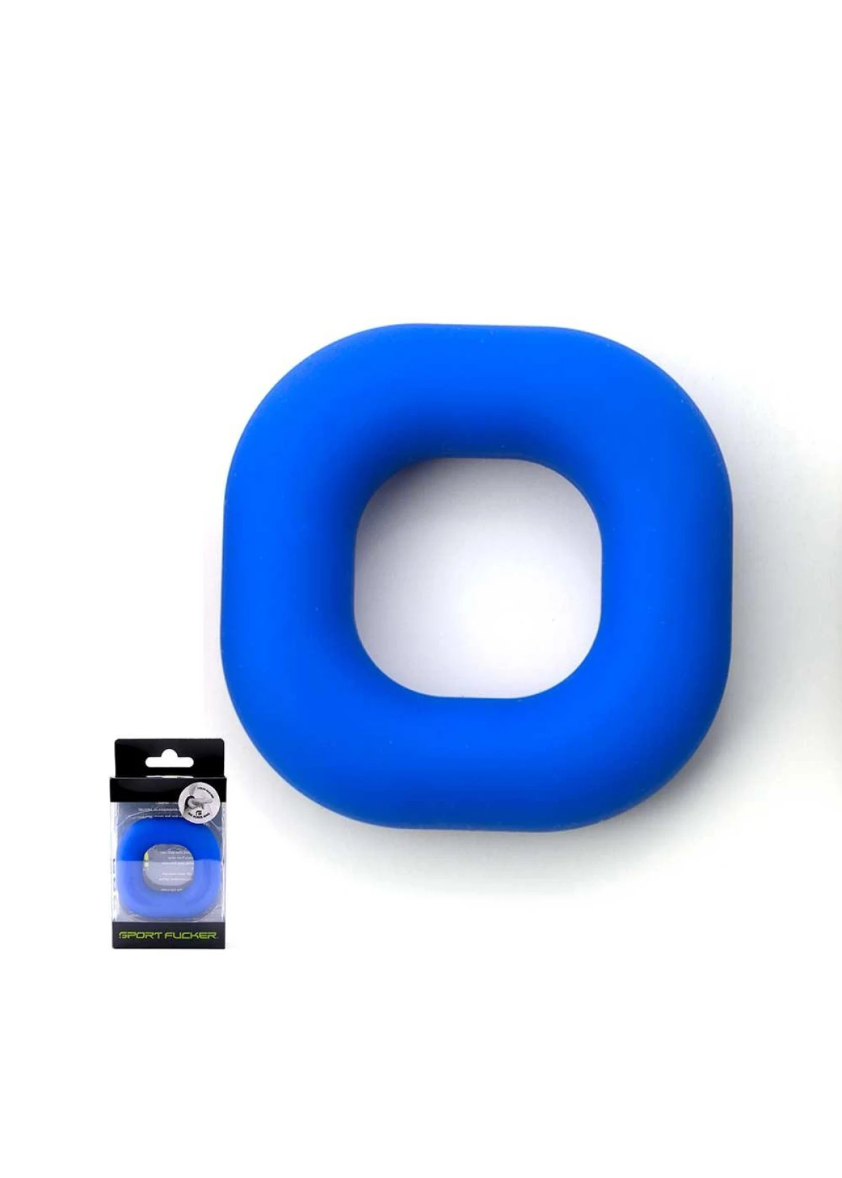 Liquid Silicone Big Boner Ring - Blue