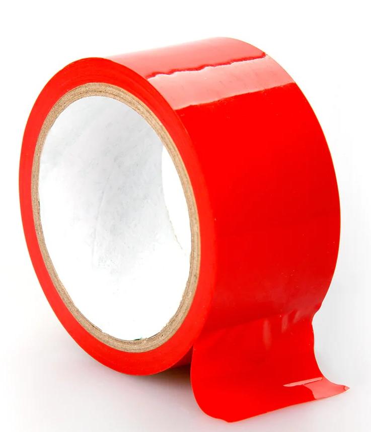 Non Sticky Bondage Tape 20 m -  Rød