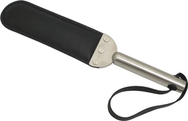 Mister B Iron Leather Paddle - Padded - S