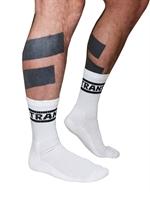 Mister B Crew Socks Trans White