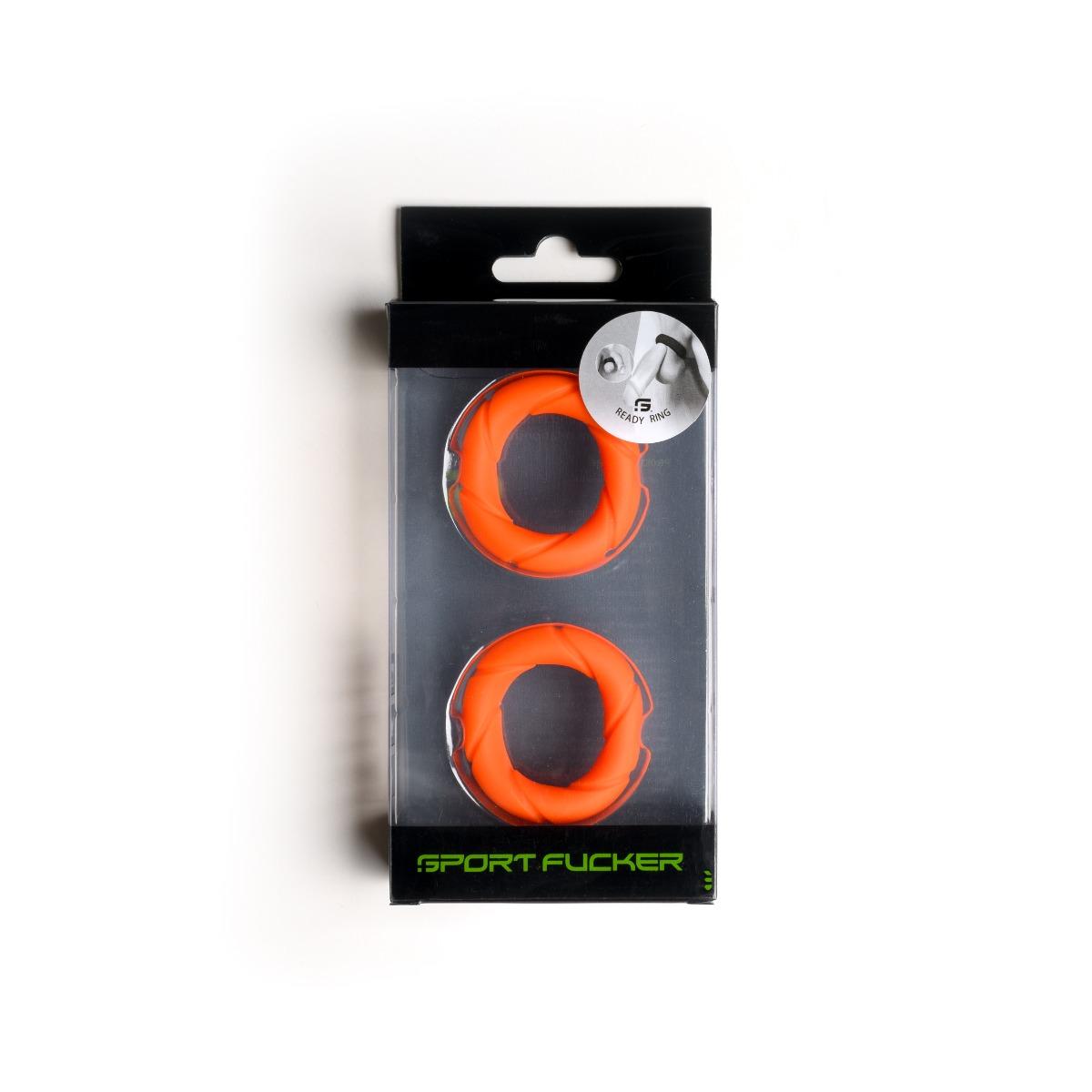 Liquid Silicone Ready Rings 2-Pack Orange