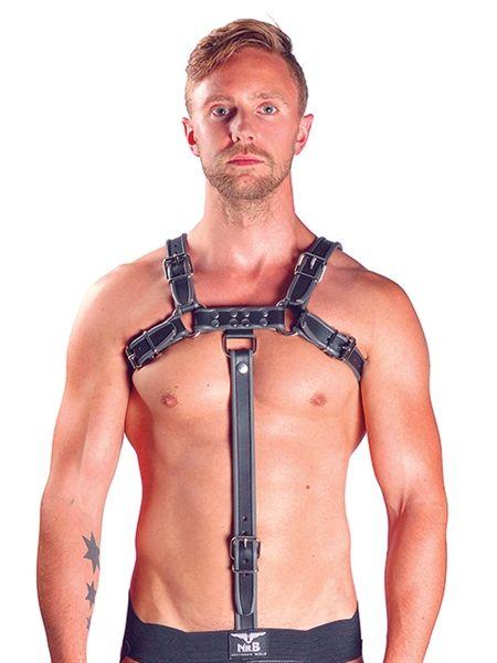 Mister B Leather Extension Strap Grey