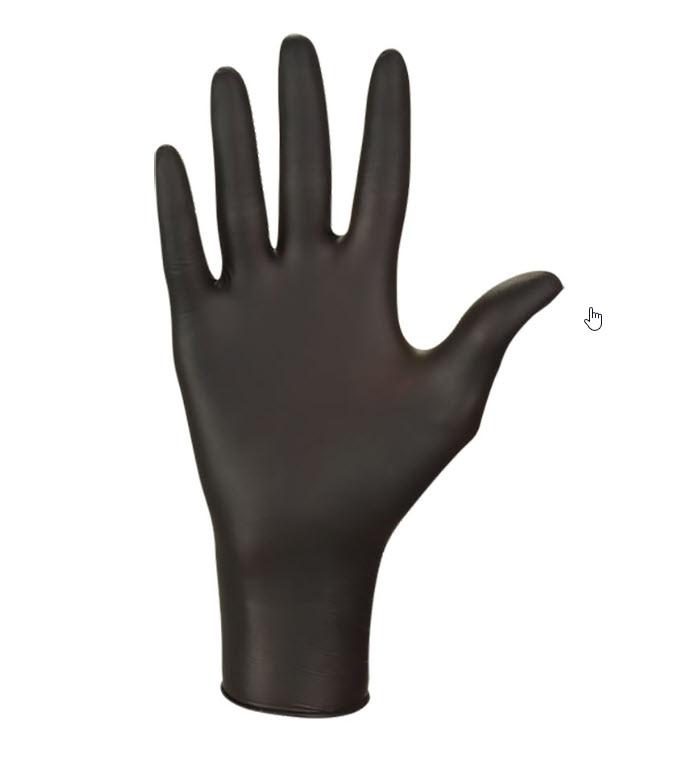 Sorte Engangshansker Nitril