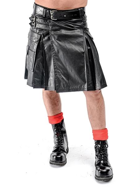 Mister B Leather Kilt