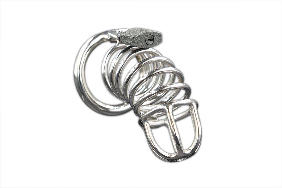 Steel Snake Chastity Cage