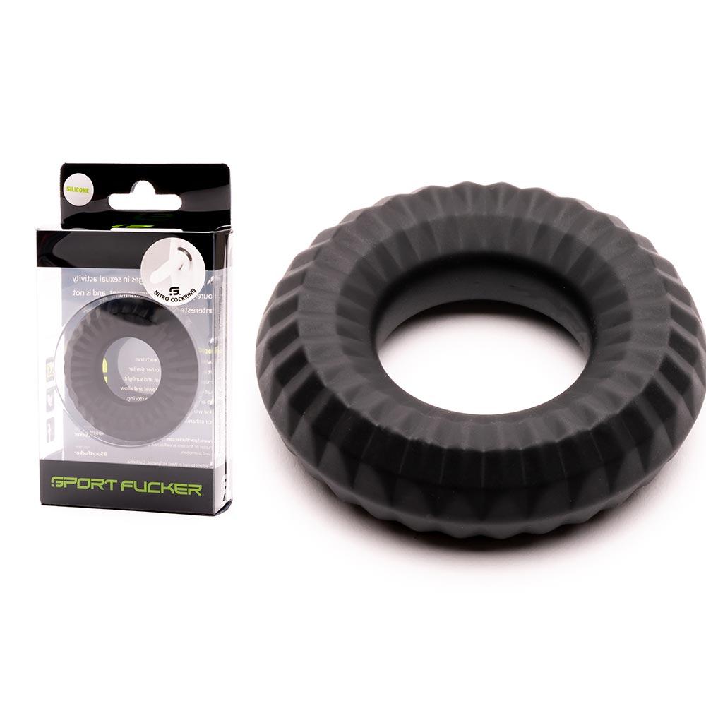 Liquid Silicone Nitro Ring - Black
