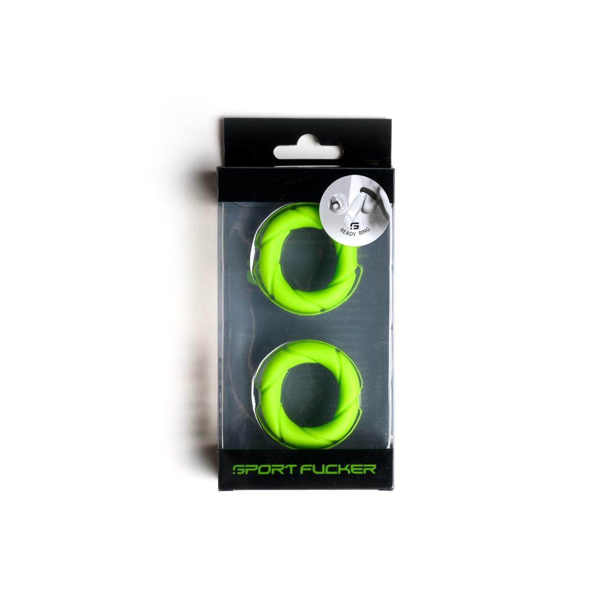 Liquid Silicone Ready Rings 2-Pack Green