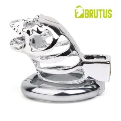 BRUTUS GOTH - Steel Chastity Cage