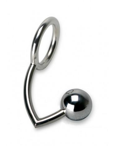 Cock Ring with Anal Lock - XL 55 mm