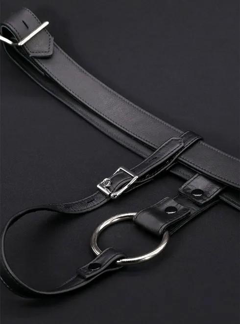 Deluxe Locking Buttplug Harness