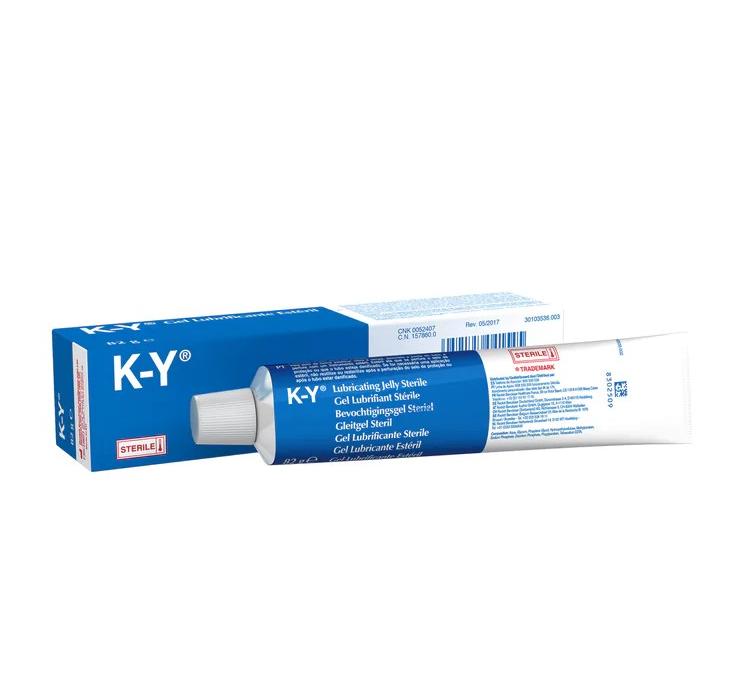 K-Y Jelly Sterile Gel - Lubricant - 2.9 oz / 82 gr