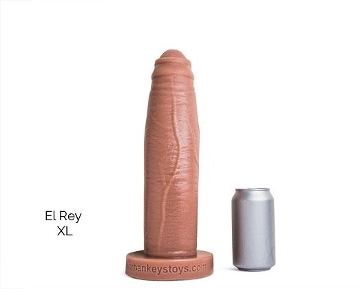 Hankey's Toys El Rey Dildo XXL Solbrun