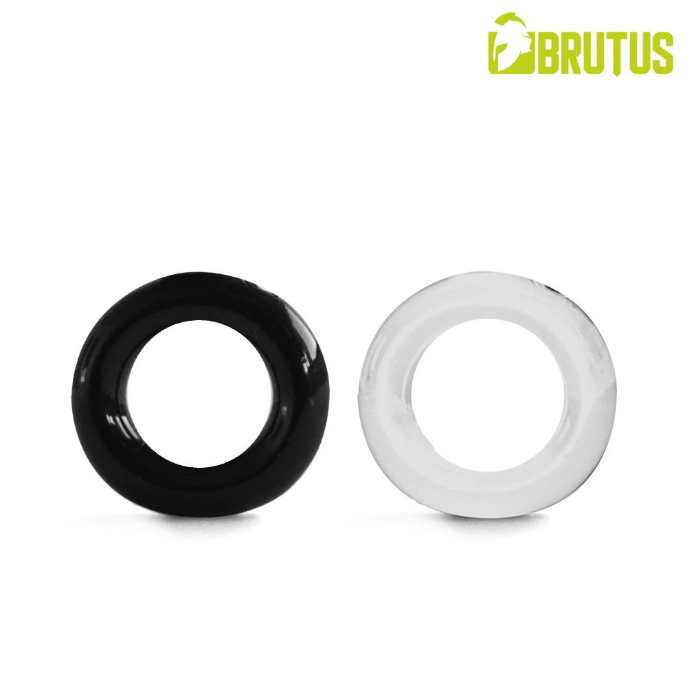 BRUTUS ELASTICO Stretchy Cockrings Black + Clear