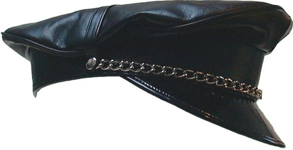 Mister B Military Cap No Fishbone Black
