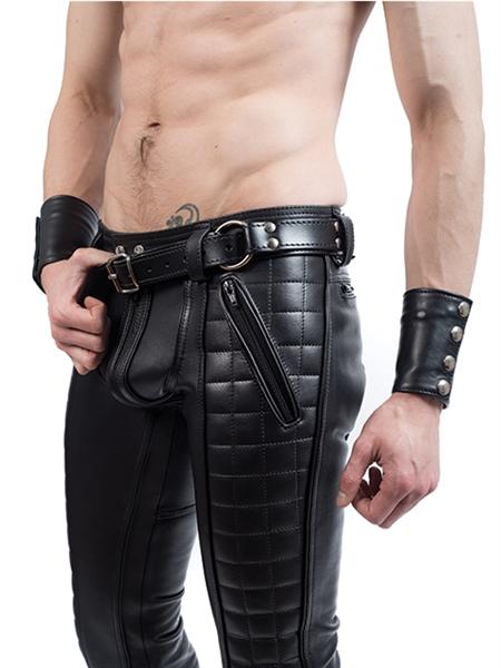 Mister B Leather Handcuff Belt