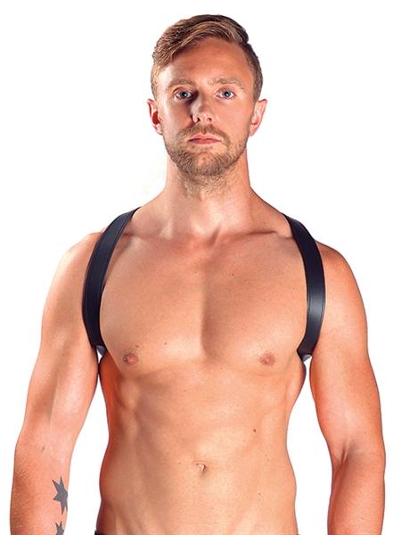 Mister B Leather Sling Harness Black
