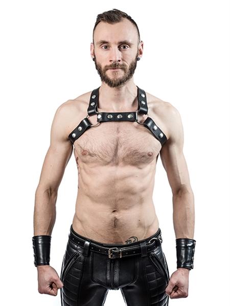 Mister B Leather X-Back Harness