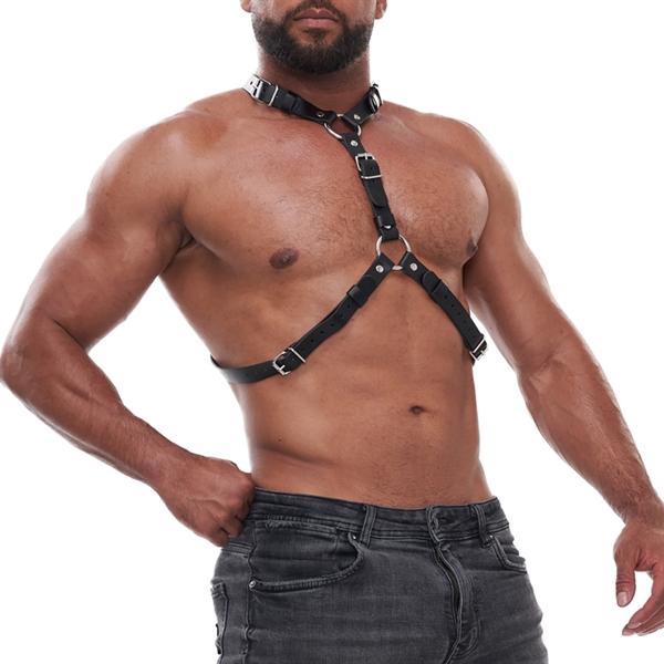 Mister B Serve Leather Femme Queen Harness Black