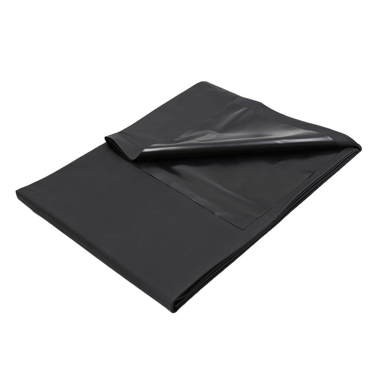 Vinyl (PVC) laken - Sort - 200x220 cm