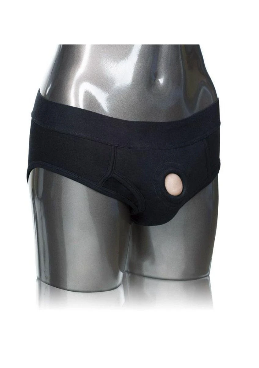 Packer Gear Black Brief Harness