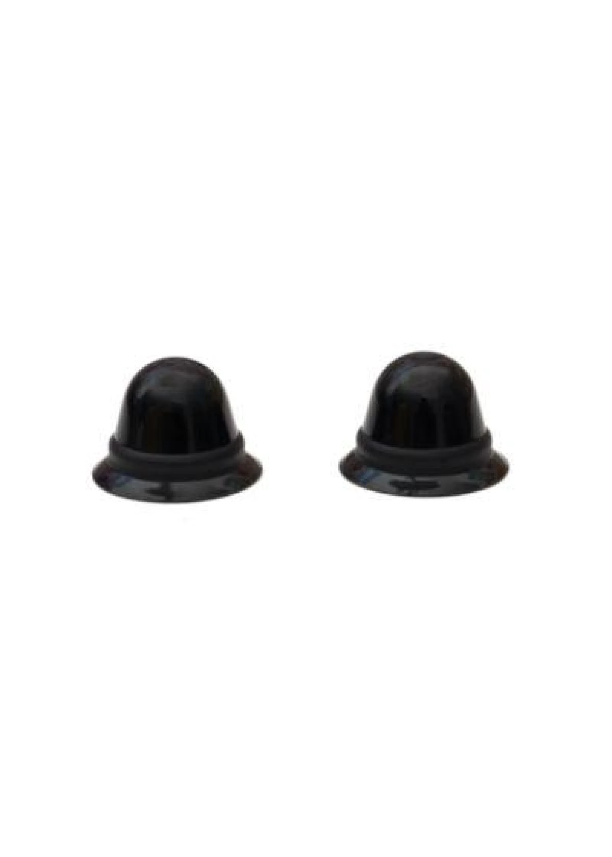 Super Silicone Nipple Suckers Regular - Black