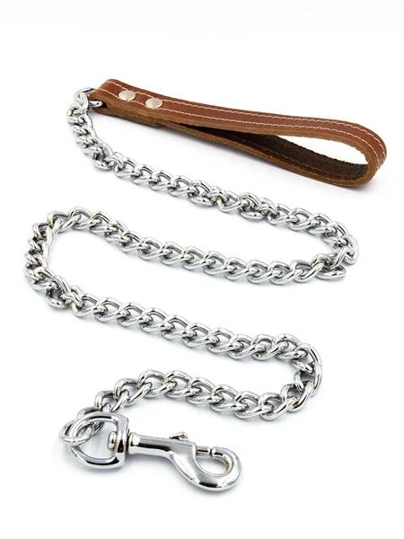 Mister B Dog Leash Chain Brown