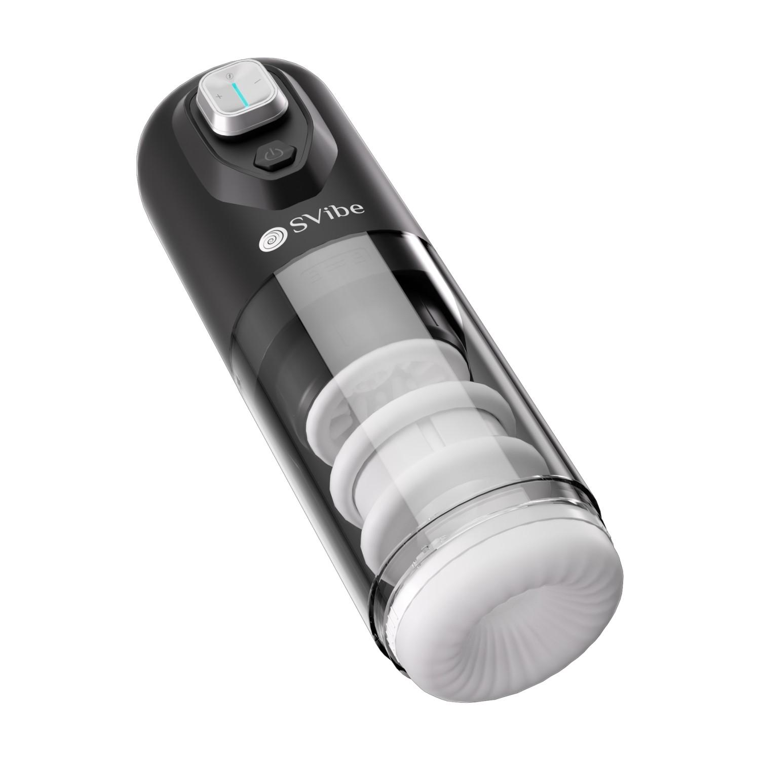 Ikon SPARK - Thrusting and Rotating Masturbator - Transparent
