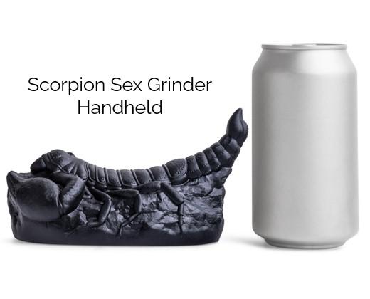 Hankey's Toys Scorpion Grinder - Sort - Handheld