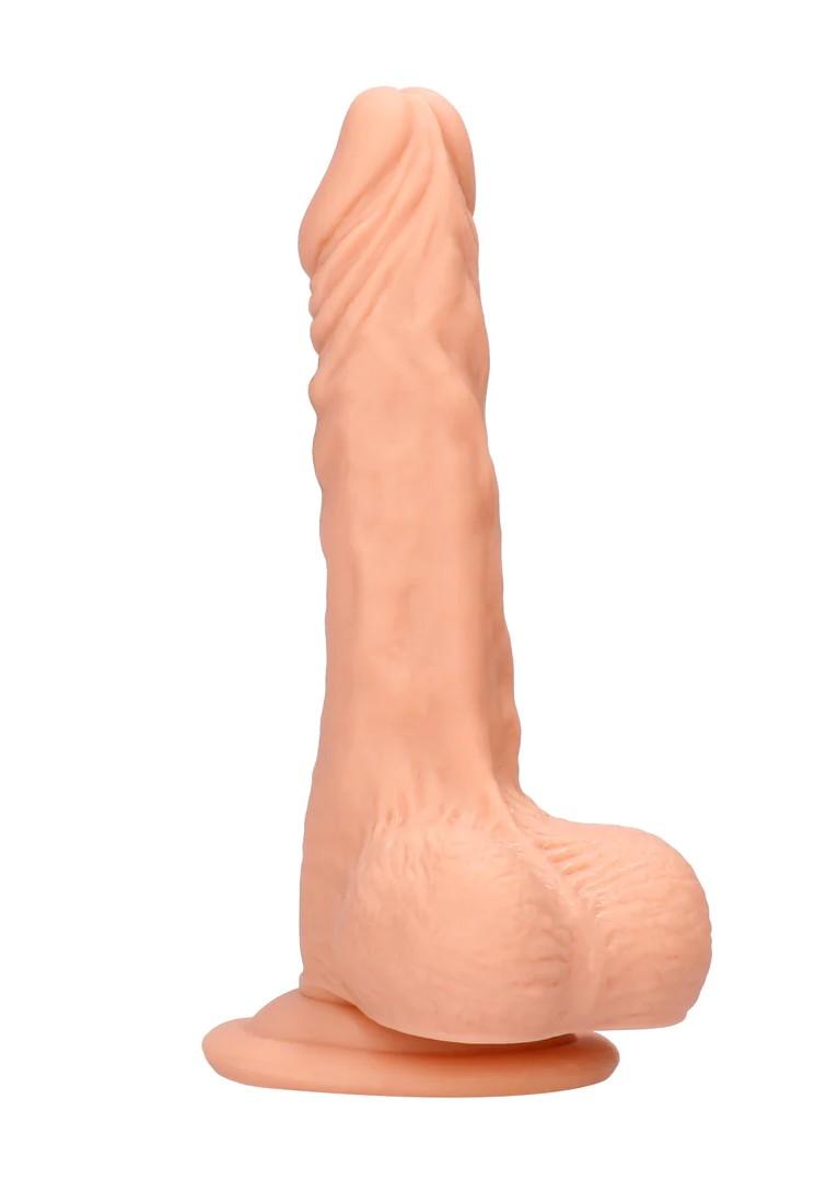 Dong with Testicles - 8 / 20 cm - Flesh