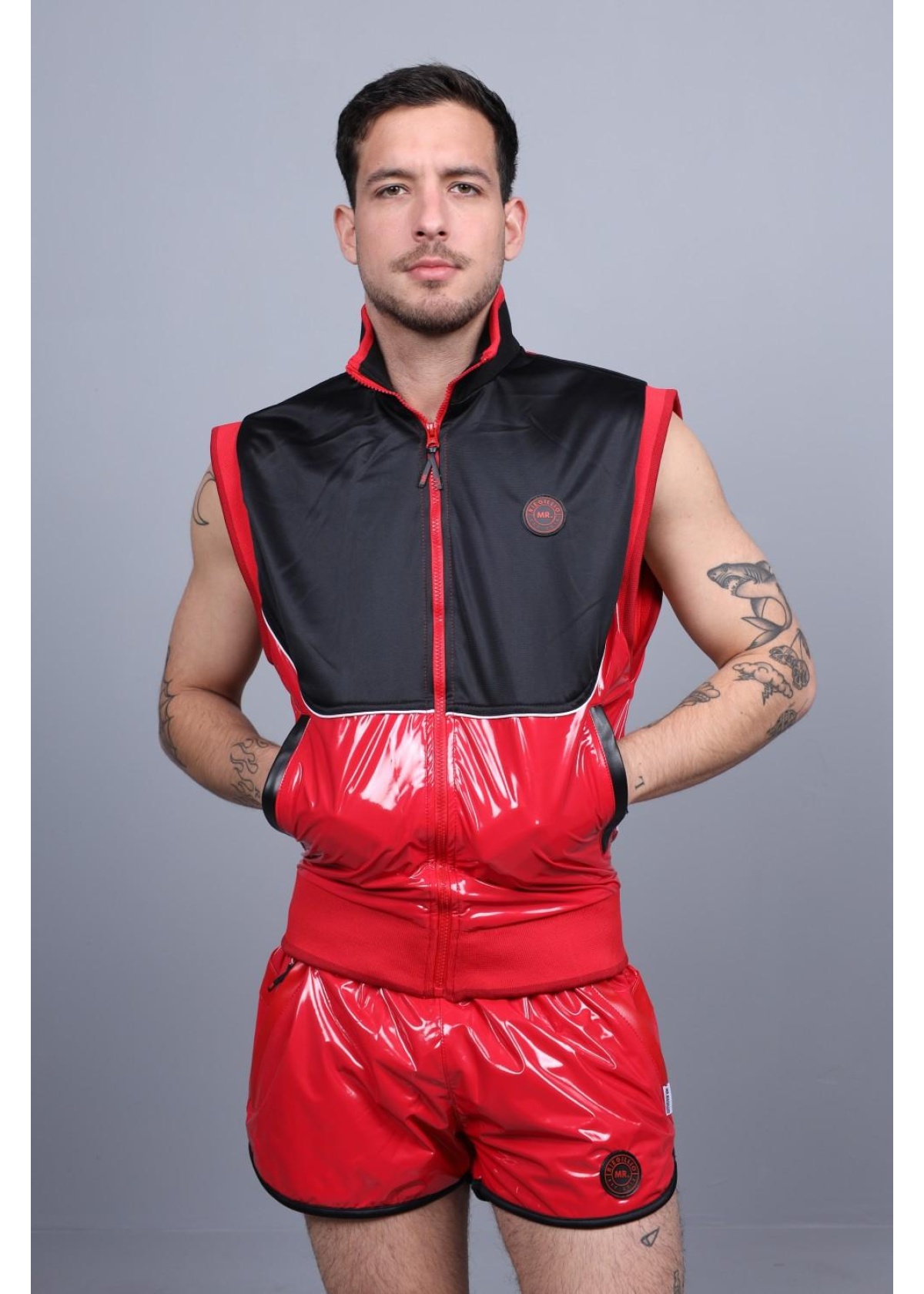 PVC 24 Tracksuit Sleeveless Jacket