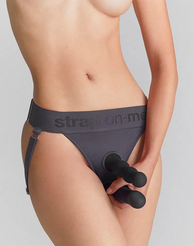 Strap-On-Me - Harness Unique - Strap-On Harness One Size - Grey