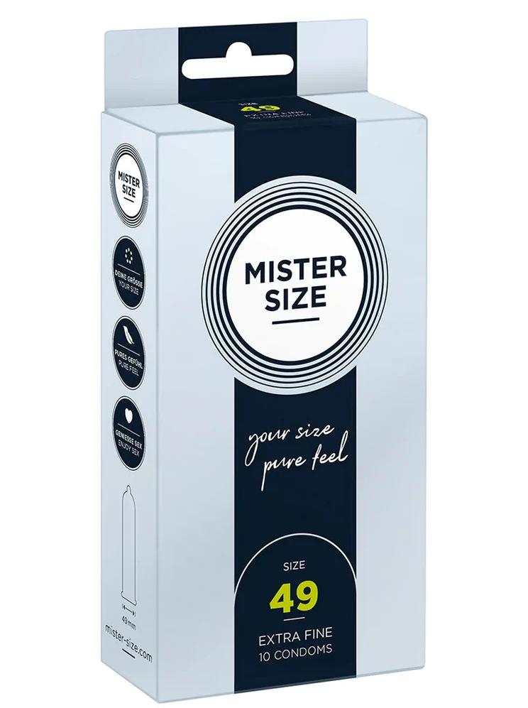 Pure Feel - Condoms 49 mm - 10 Pack