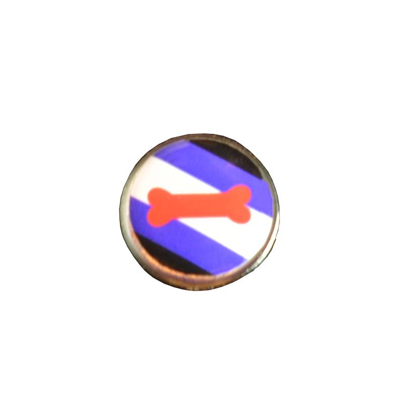 Pins with Puppy flag