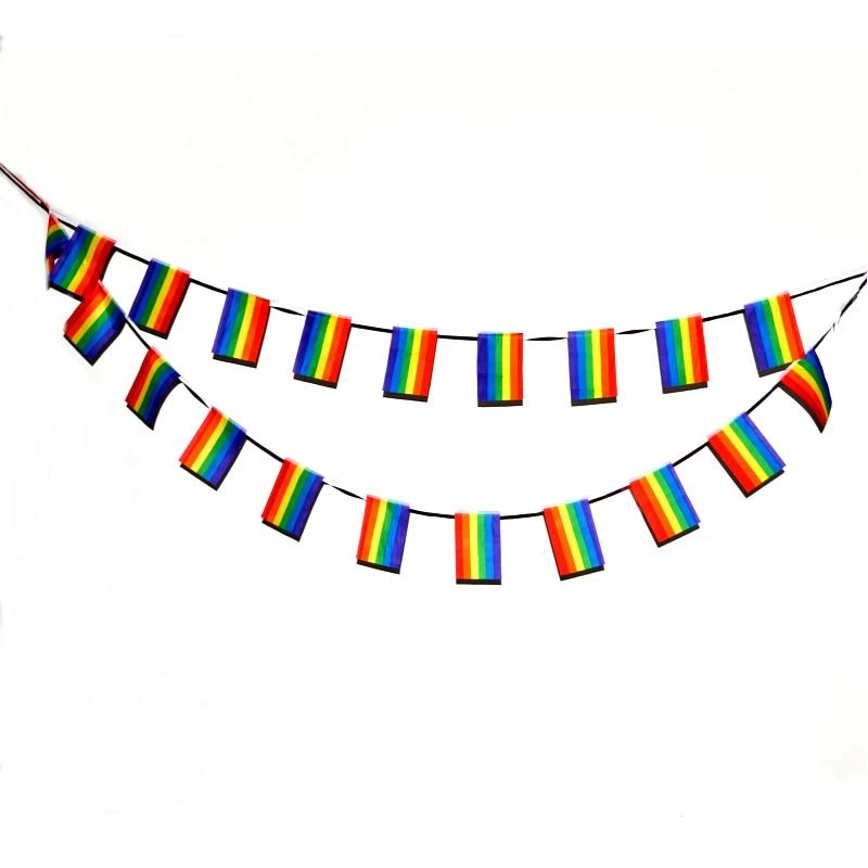Pride flag bunting - Mini (6,6m)