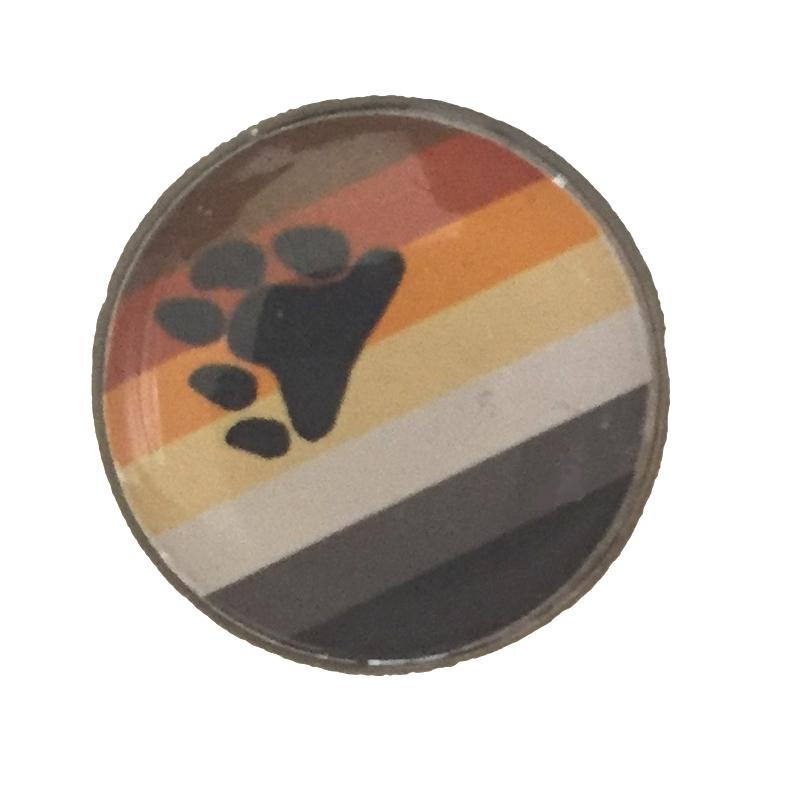 Pins with Bear flag