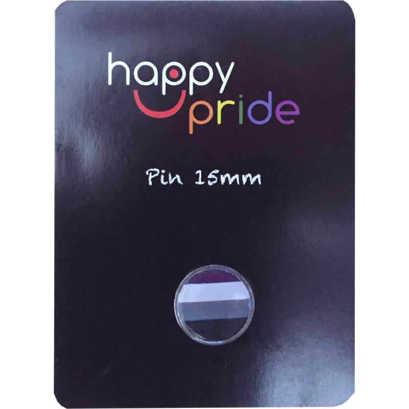 Pins with Asexuel flag
