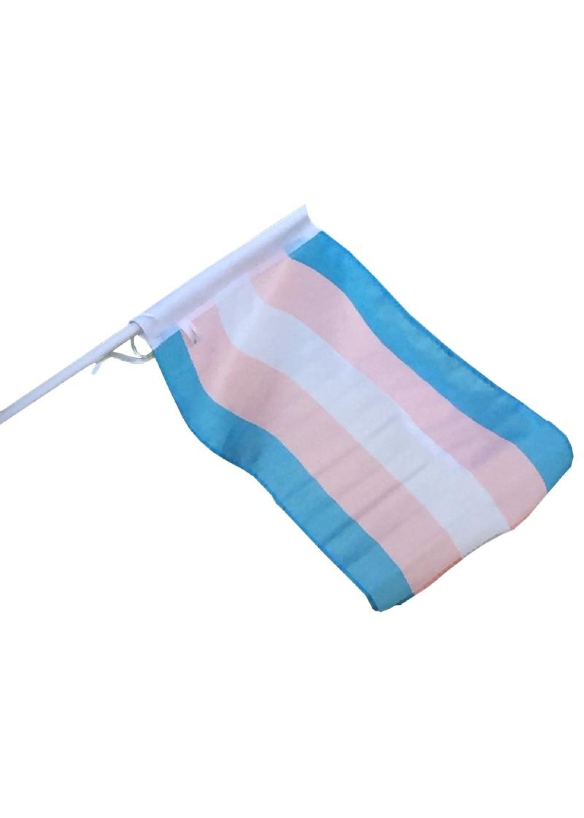Trans-facade flag - 40x60 cm with 70 cm stick