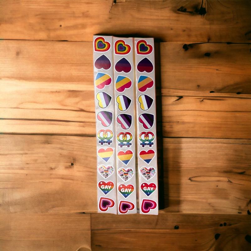 Mixed pride stickers 30pcs