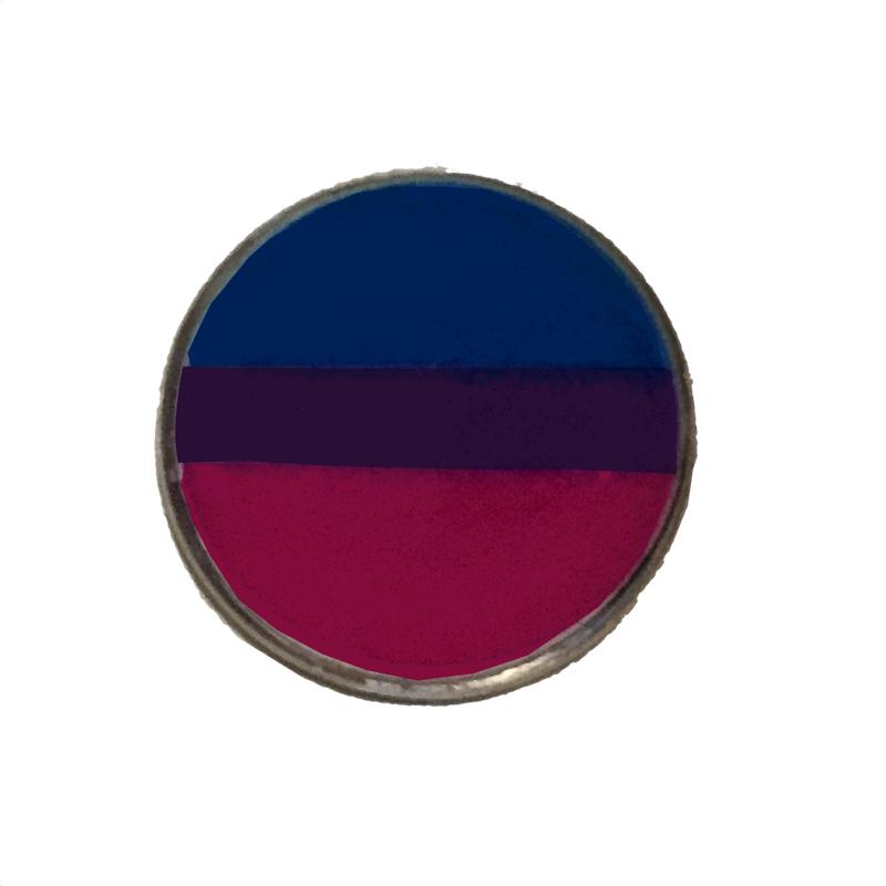 Pins with Bisexuel flag
