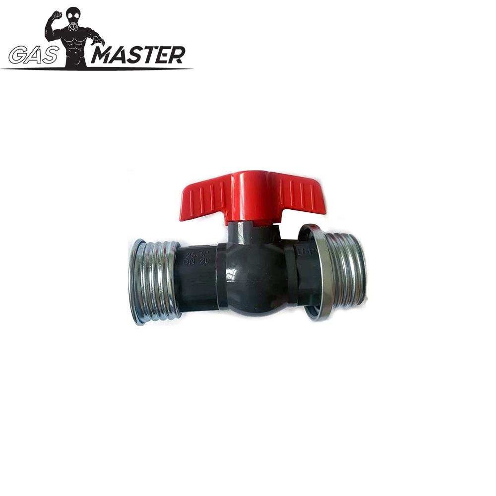 Gas Mask Hose Connector with Valve