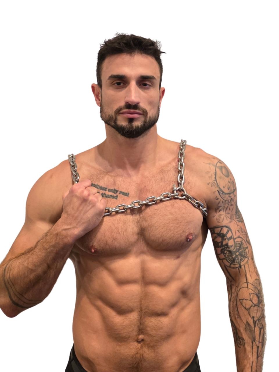 Mister B Stainless Steel Chest Harness