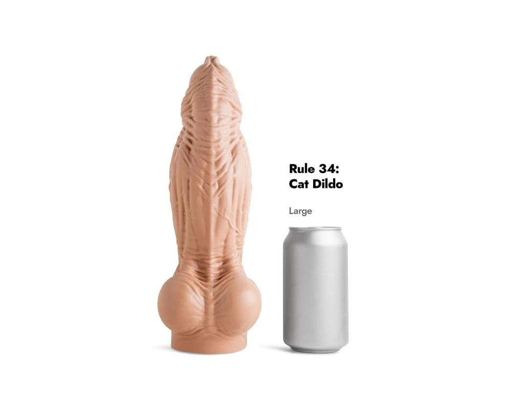Hankey's Toys Rule 34: Cat Dildo - Large