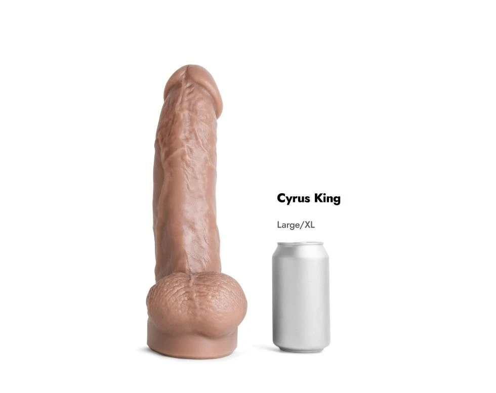 Hankey's Toys Cyrus King Dildo - Tan - Large/X-Large