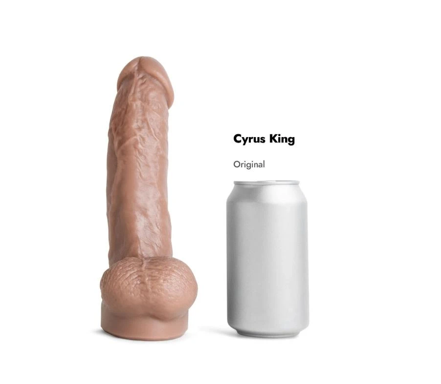 Hankey's Toys Cyrus King Dildo - Tan - Original