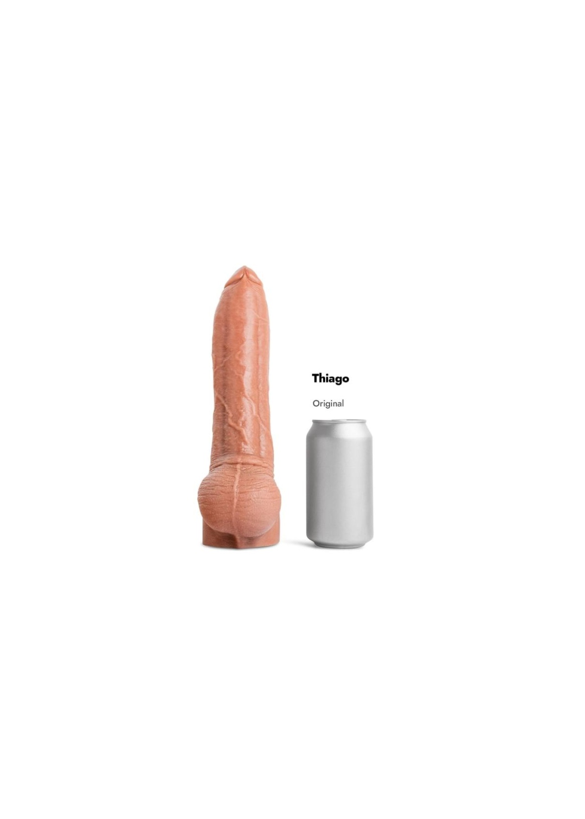 Hankey's Toys Thiago Dildo - Brown - Orginal